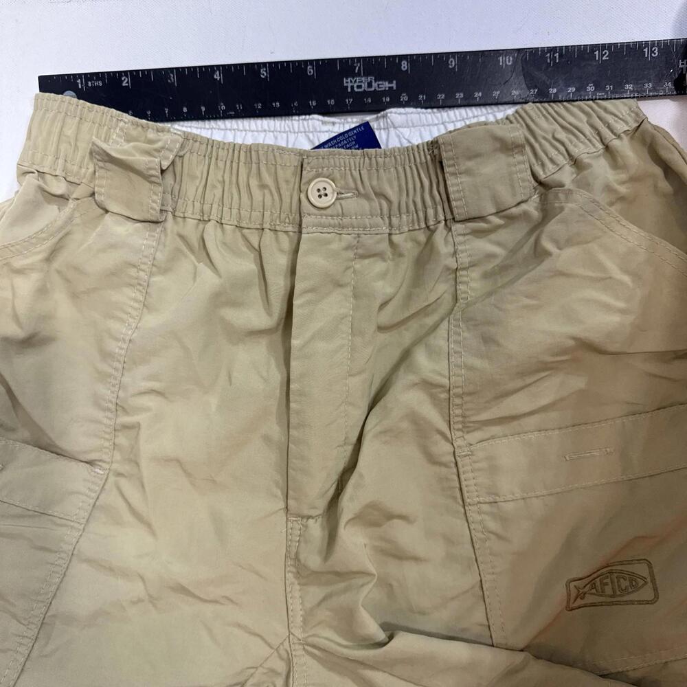 AFTCO Khaki Utility Men’s Shorts 7 inch - Picture 7 of 11